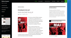 Desktop Screenshot of editionsampelos.com