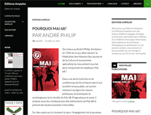 Tablet Screenshot of editionsampelos.com